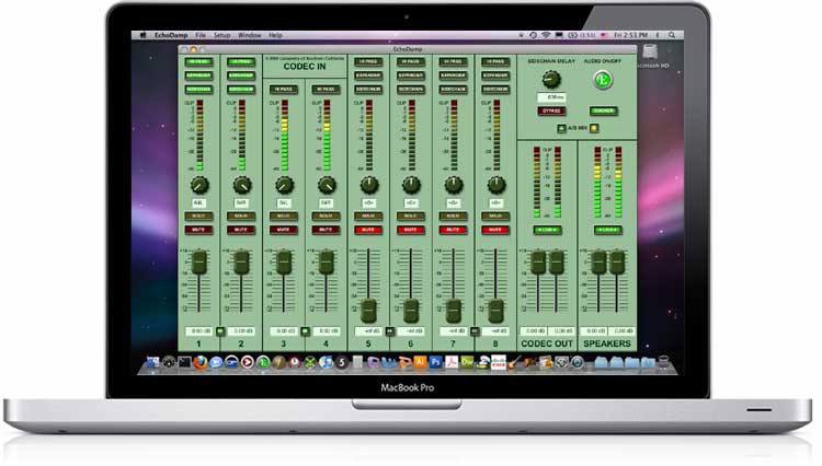 EchoDamp on a Laptop